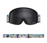 DRAGON DXT OTG Powday Dark Smoke snow goggles