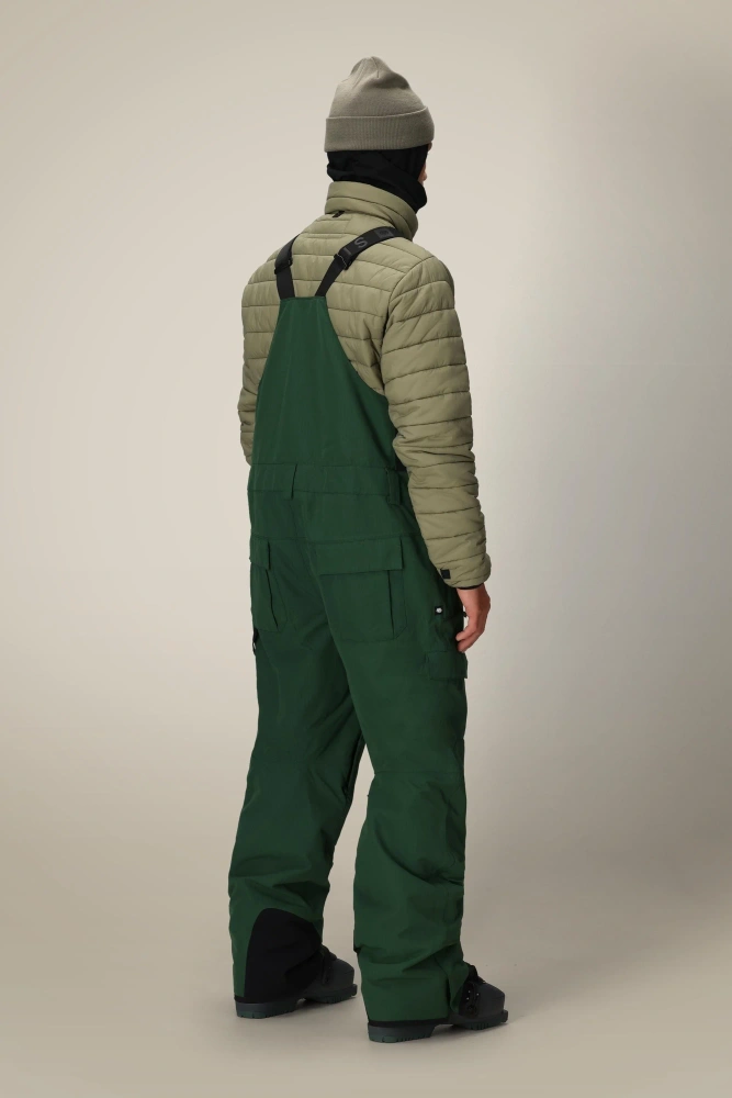 Spodnie snowboardowe 686 Hot Lap Insulated Bib (moss green ripstop)