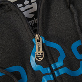 EMPIRE Kingdom (graphite/black) zip hoodie