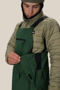 Spodnie snowboardowe 686 Hot Lap Insulated Bib (moss green ripstop)
