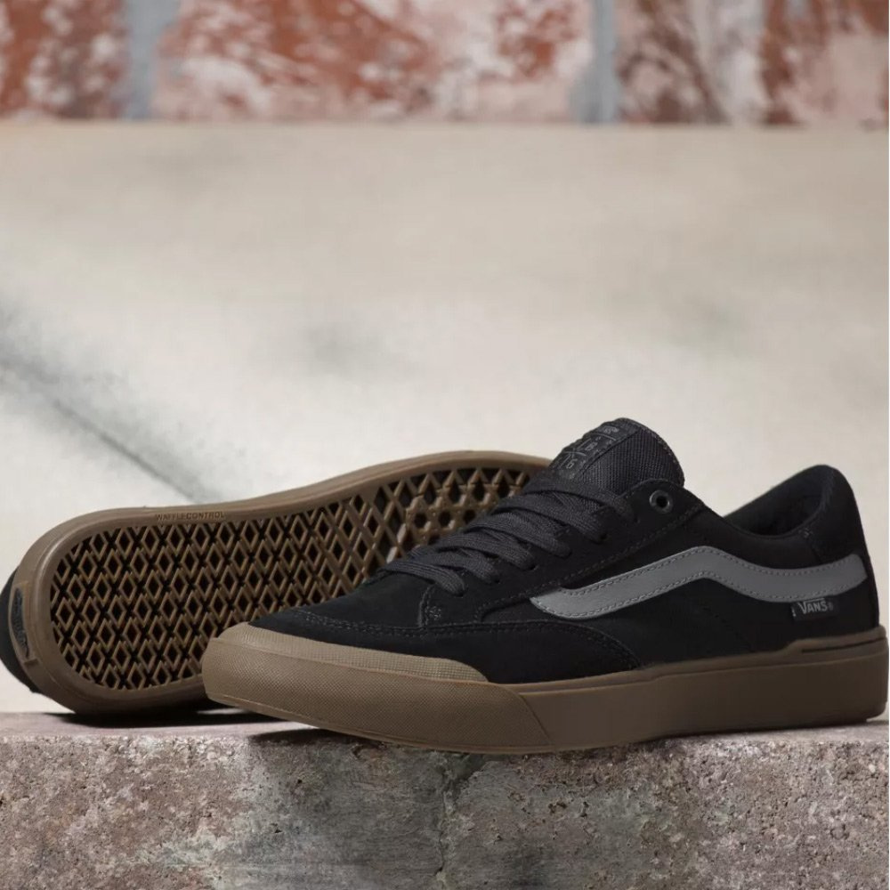 VANS Berle Pro (black/dark gum) skate shoes Shoes Shoes All