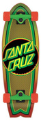 SANTA CRUZ Rasta Weave Dot 8.8" cruiser skateboard