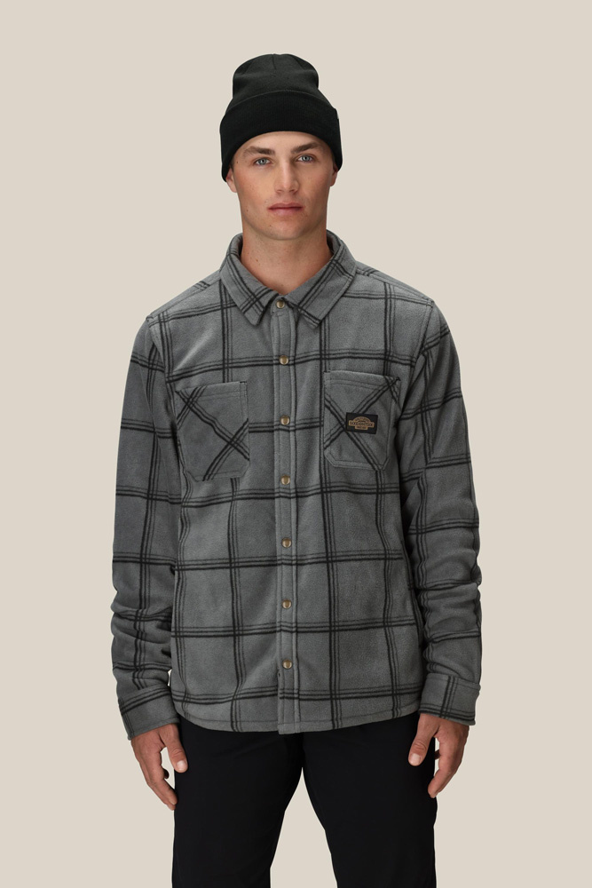 Koszula 686 Sierra Fleece Flannel (rhino grey plaid)