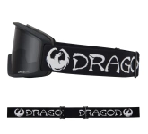 DRAGON DXT OTG Classic Black Lumalens Dark Smoke snow goggles