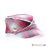 FOX Grandstand WMN (red/plaid) cap