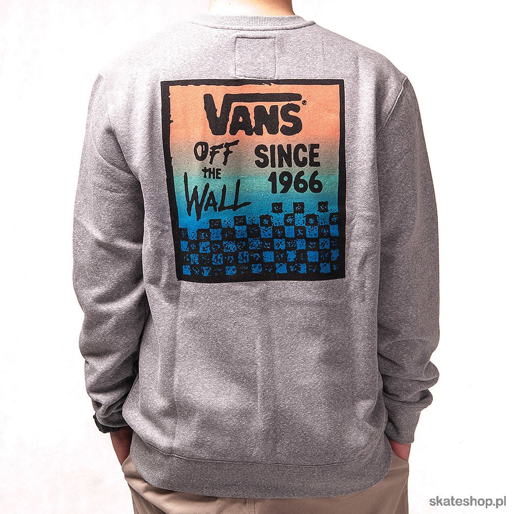 VANS Checked In Crew (concrete heather) fleece