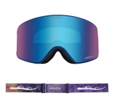 DRAGON NFX MAG OTG Danny Davis Blue Ionized + Amber snow goggles