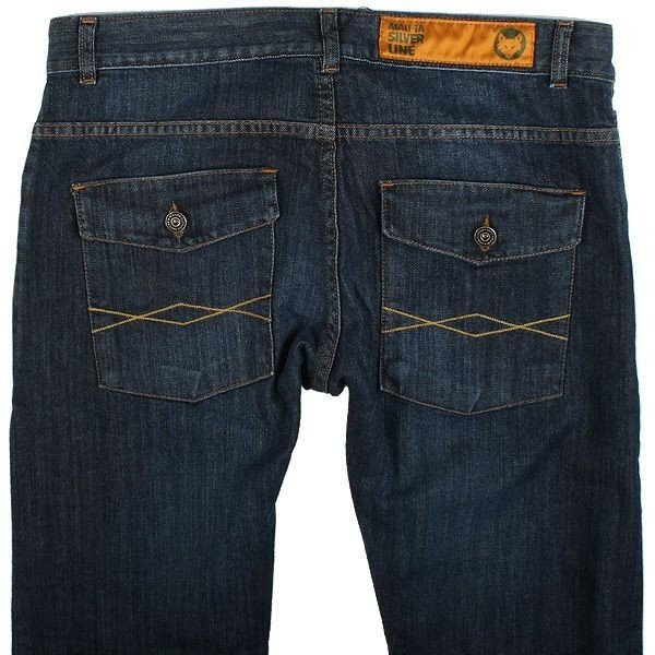 Spodnie SILVER LINE ciemne / normal fit << HIT >>