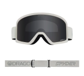 DRAGON DX3 OTG White Spyder Collab Dark Smoke snow goggles