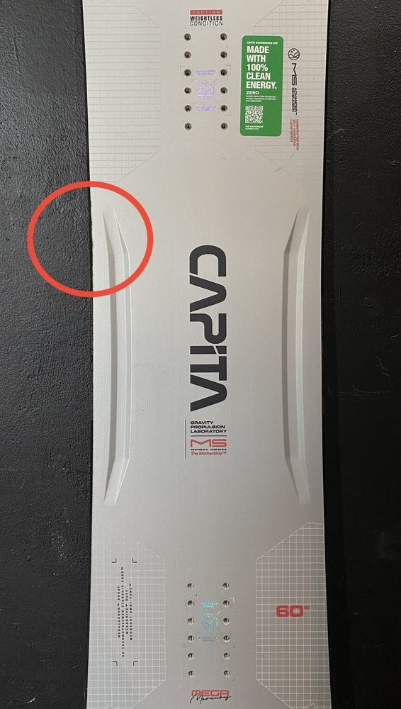 CAPITA Mega Merc 160W 2024 DEMO snowboard