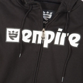 EMPIRE Warrior (black/white) zip hoodie