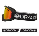 Gogle DRAGON DX '21 black red ionized
