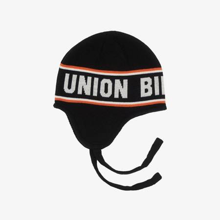 Czapka UNION Ear Flap Beanie '22 (black)