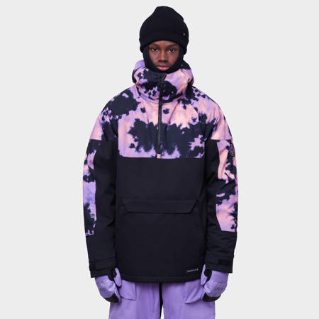 Kurtka snowboardowa 686 Renewal Anorak (black violet nebula)