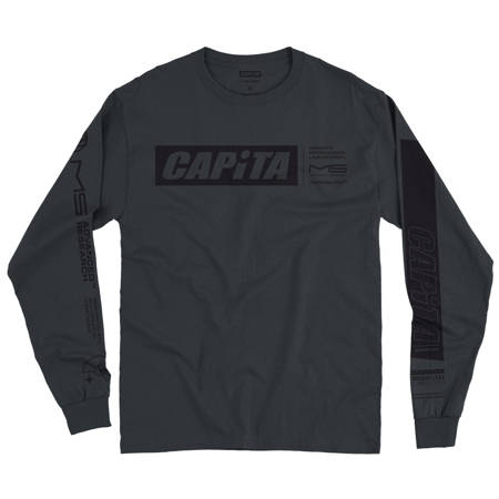 Longsleeve CAPITA Mothership (charcoal)