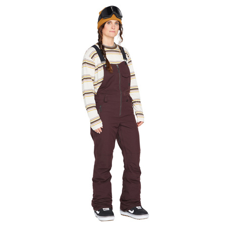 Spodnie snowboardowe VOLCOM Swift Bib Overall (black plum)