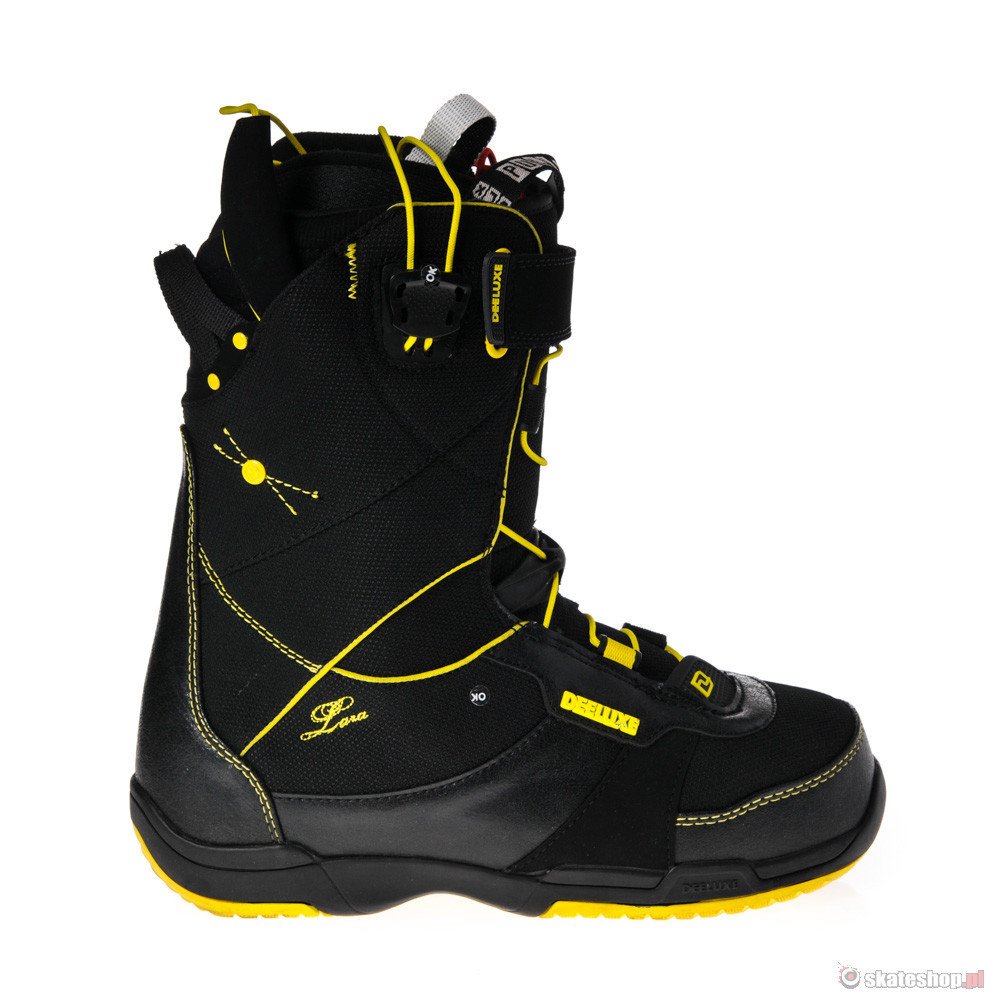 Buty Snowboardowe DEELUXE Coco Lara WMN (black/yellow)