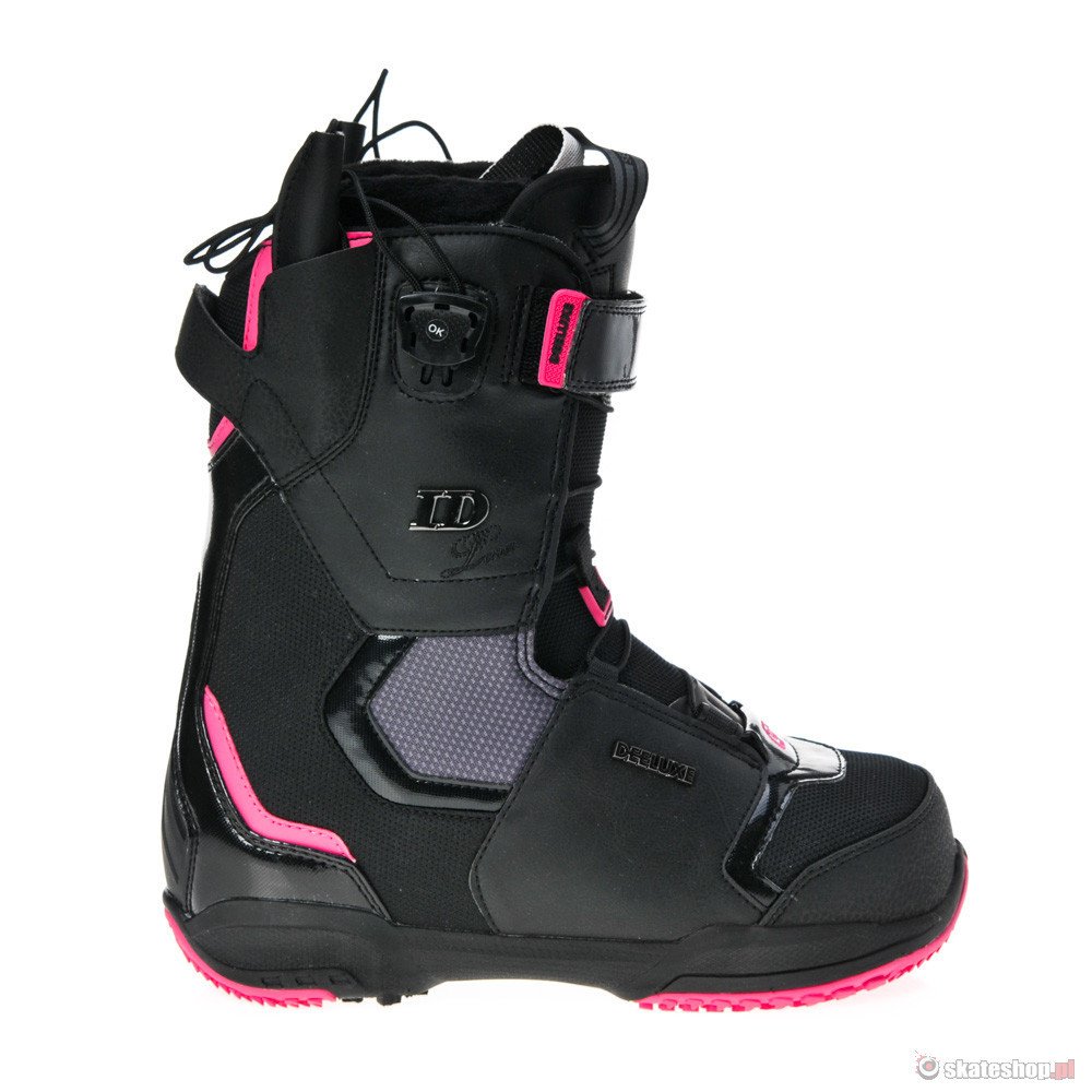 Buty Snowboardowe DEELUXE ID Lara PF (black/pink)