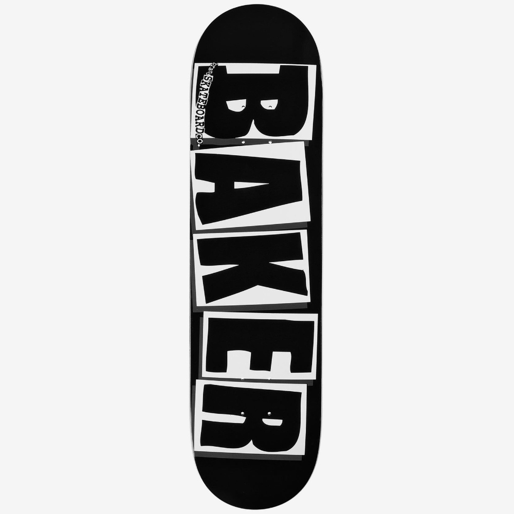 Deska BAKER Brand Logo 8,47" (black/white)