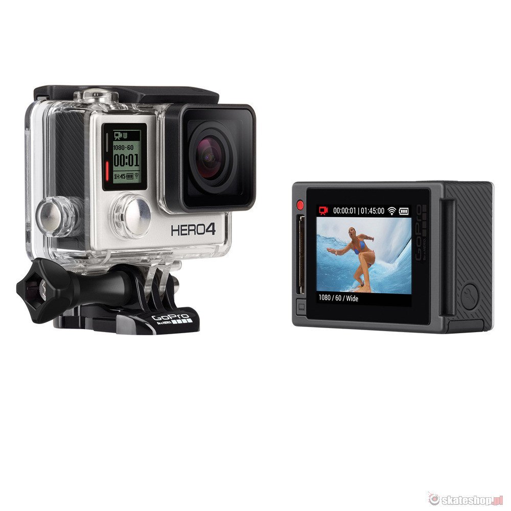 Kamera GoPro HERO 4 Silver Edition z wbudowanym ekranem LCD