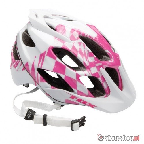 Kask rowerowy FOX Flux Wmn (pink) biało-różowy