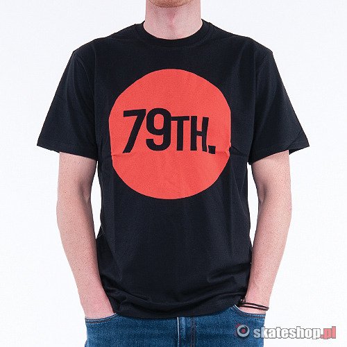 Koszulka 79th Circle (black/orange)