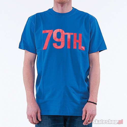 Koszulka 79th Logo (royal/red) niebieska