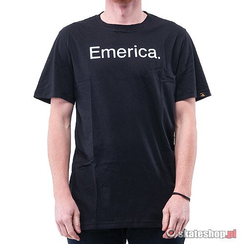 Koszulka EMERICA Pure '12 (black) czarna