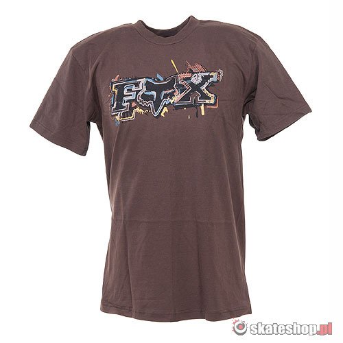 Koszulka FOX Casino (dark brown) brązowa