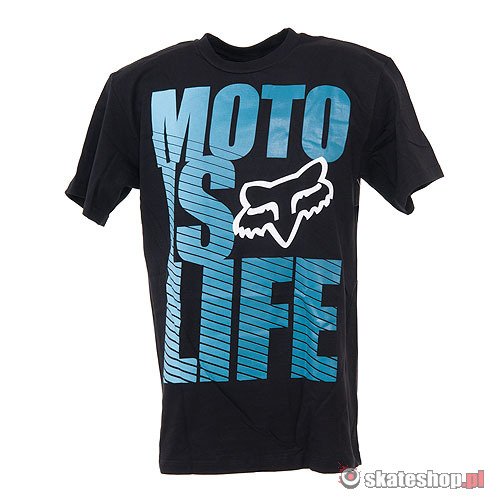 Koszulka FOX Moto Is Life (black) czarna