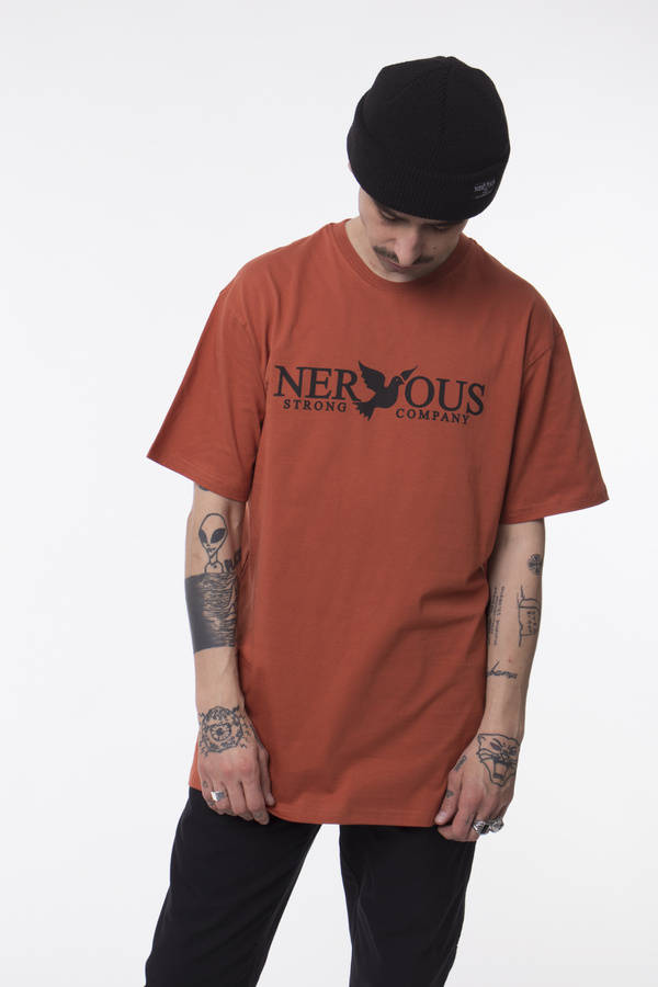 Koszulka NERVOUS Classic (brick)