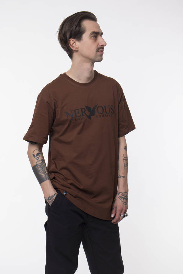 Koszulka Nervous Classic (brown)