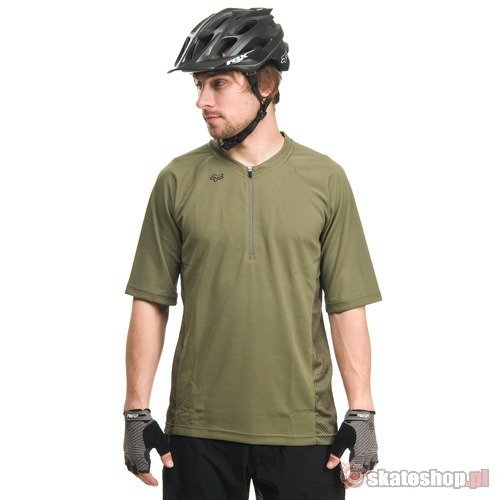 Koszulka rowerowa FOX Baseline s/s (olive green)