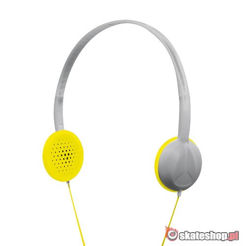 Słuchawki NIXON Whip (grey/yellow) szaro-żółte