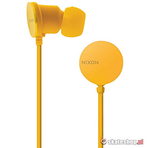 Słuchawki NIXON Wire P (goldenrad) żółte