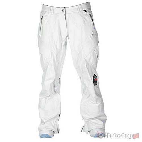 Spodnie snowboardowe DC Candela WMN (white) białe 