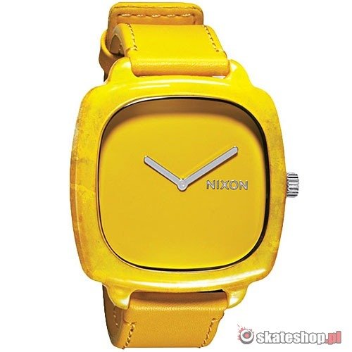 Zegarek NIXON Shutter Wmn (goldenrad marble) żółty